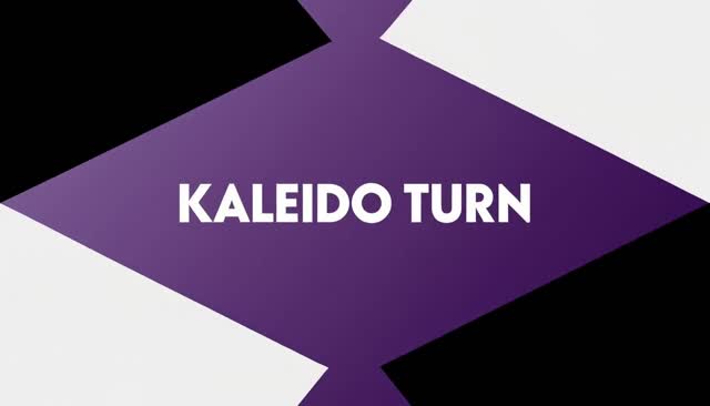 54 KALEIDO TURN: вращение калейдоскопа