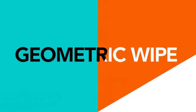 26 GEOMETRIC WIPE: геометрический вайп