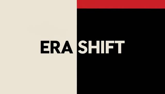 03 ERA SHIFT: смена эпохи