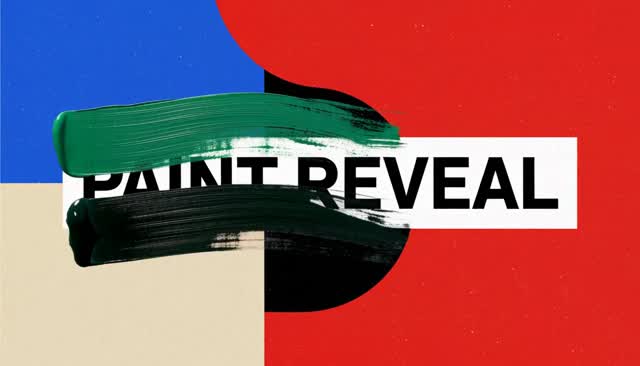 43 PAINT REVEAL: от написания картины к видео