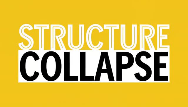 19 STRUCTURE COLLAPSE: разрушение конструкции